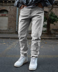 Grey Regular Fit Basic Denim Jeans