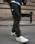 Black Regular Fit Cargo Pant With Multiple Pocket