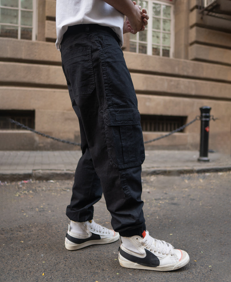 Black Cargo Pant