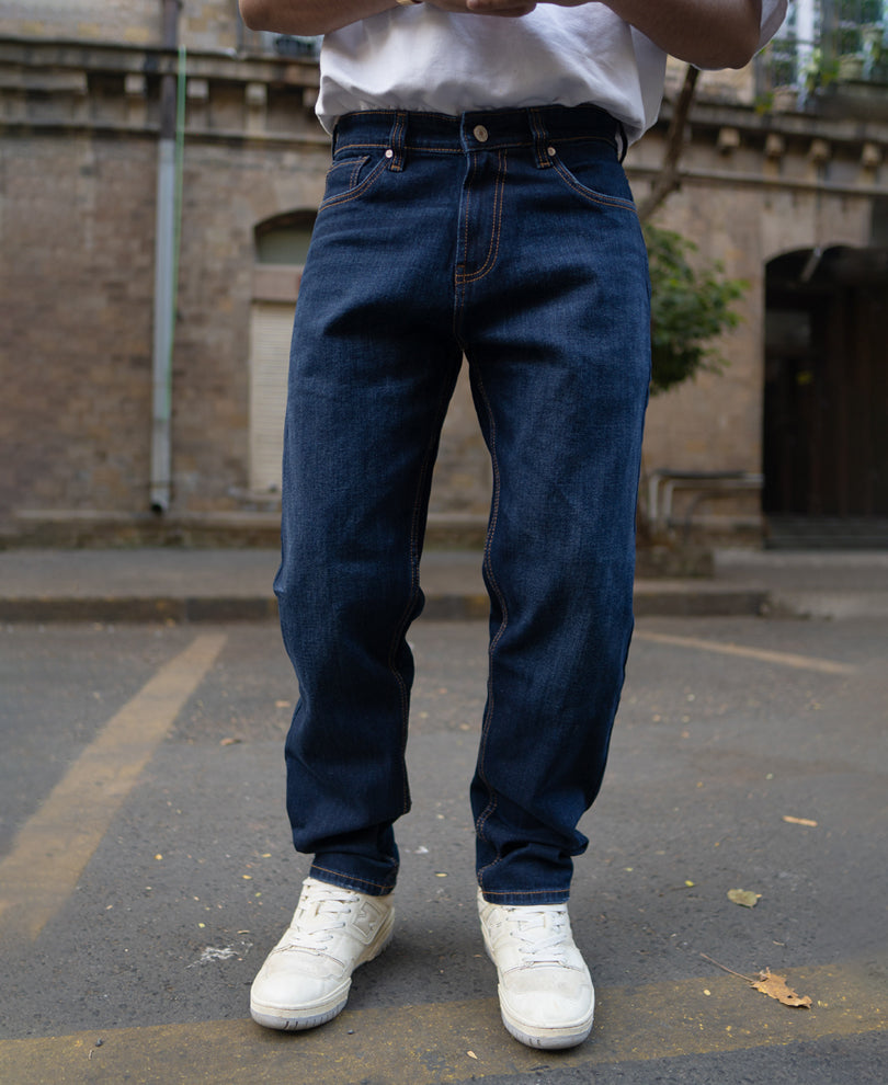 Indigo Regular Fit Denim Jeans