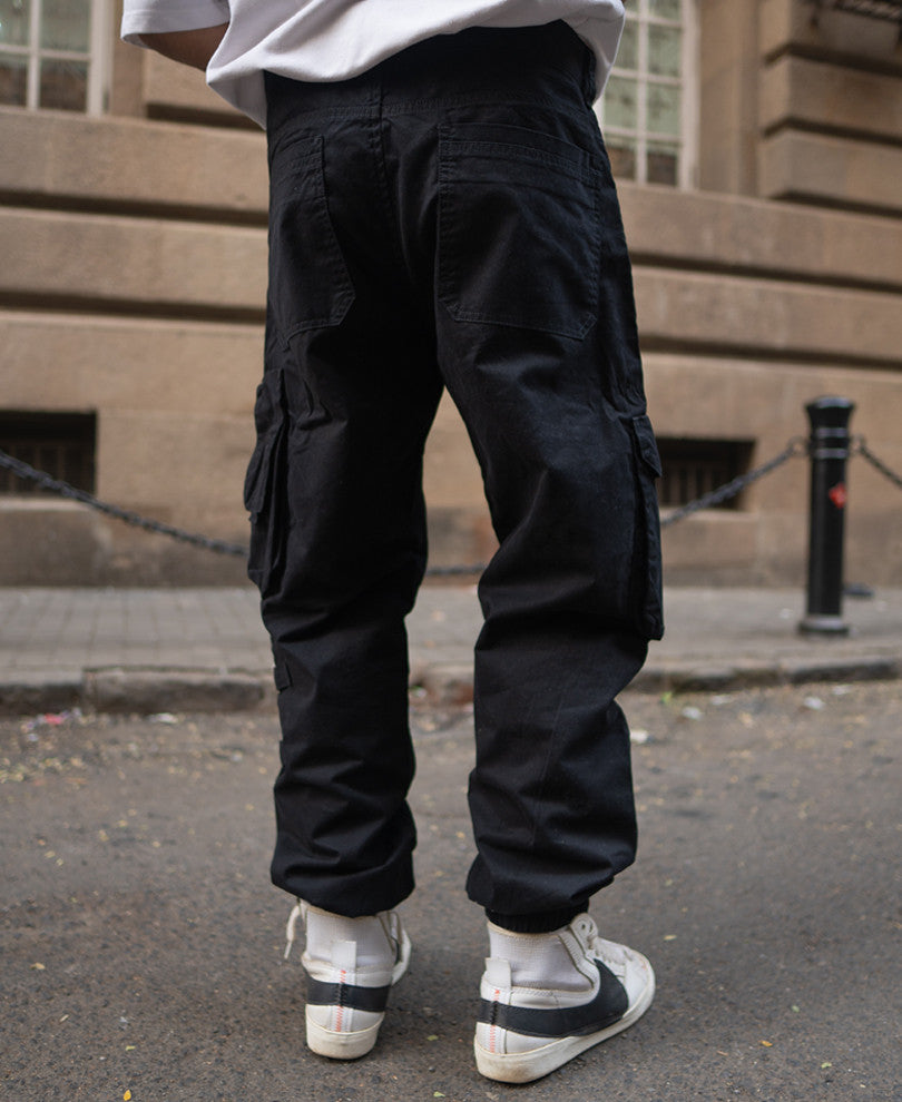 Black Cargo Pant