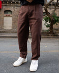 Dark Brown Linen Pant
